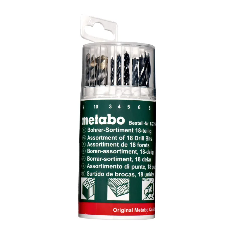 Набор сверл Metabo 627190000