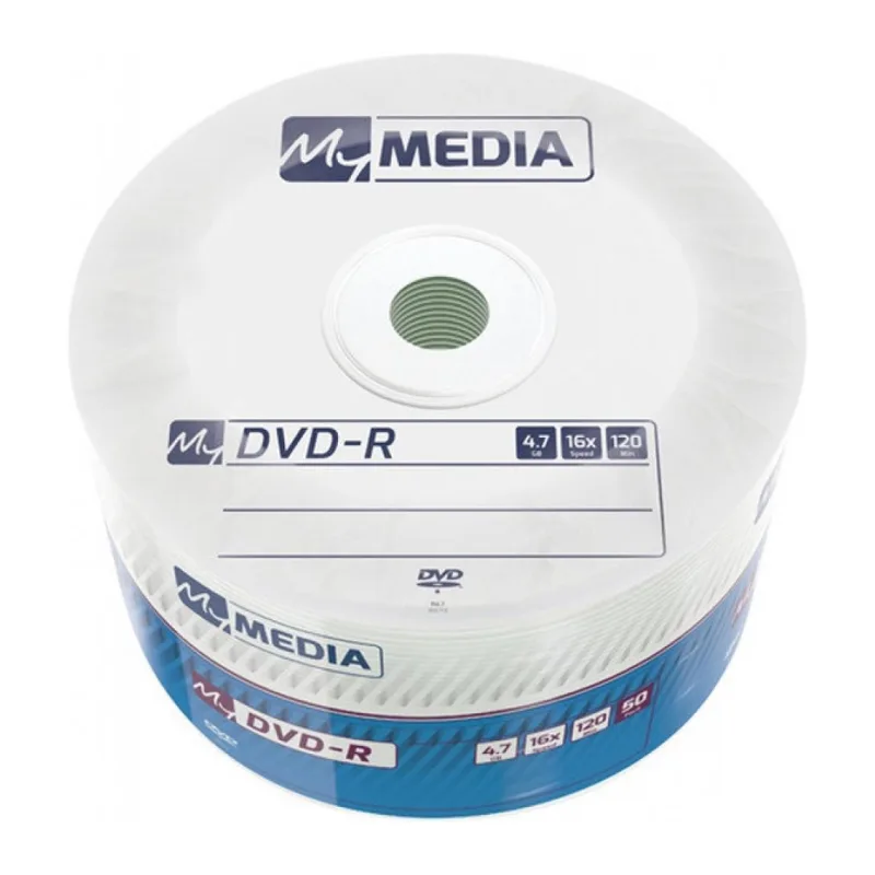 DVD-R диск MyMedia 4.7Gb 16x Pack wrap 50шт (69200)