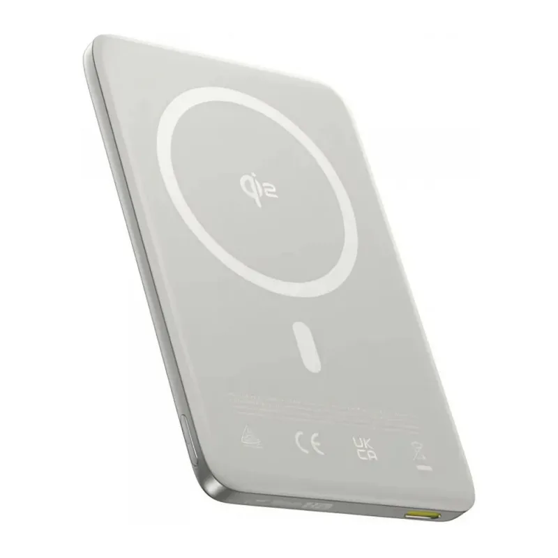 Портативное зарядное устройство Baseus PPKPC-1027G PicoGo AM41 Ultra-Slim Qi2 Magnetic Power Bank 10000mAh 27W Natural Titanium (E0027203)