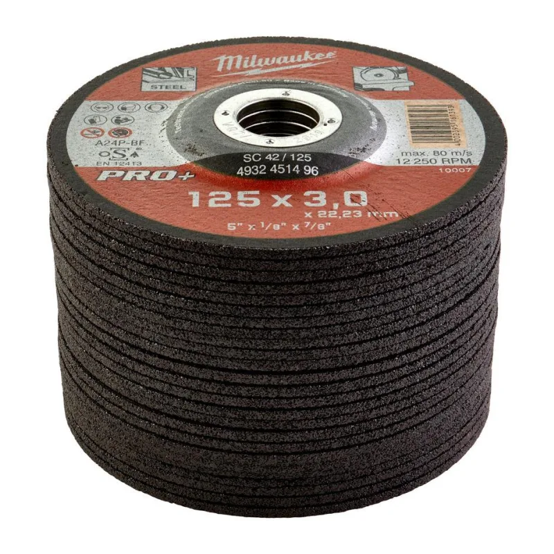 Диск отрезной Milwaukee PRO+ SCS42 125x3 (4932451496)