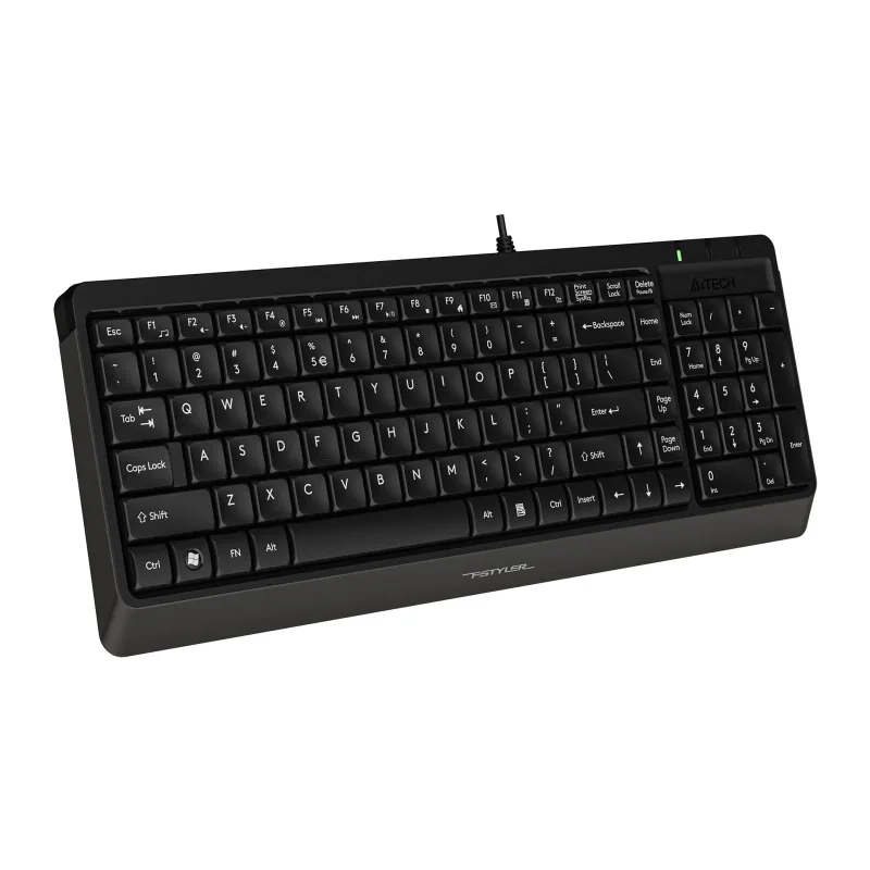 Клавиатура + мышь A4Tech FSTYLER F1512 BLACK, USB