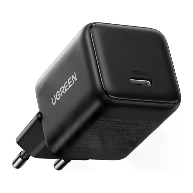 Сетевое зарядное устройство Ugreen X512 Black (55553)