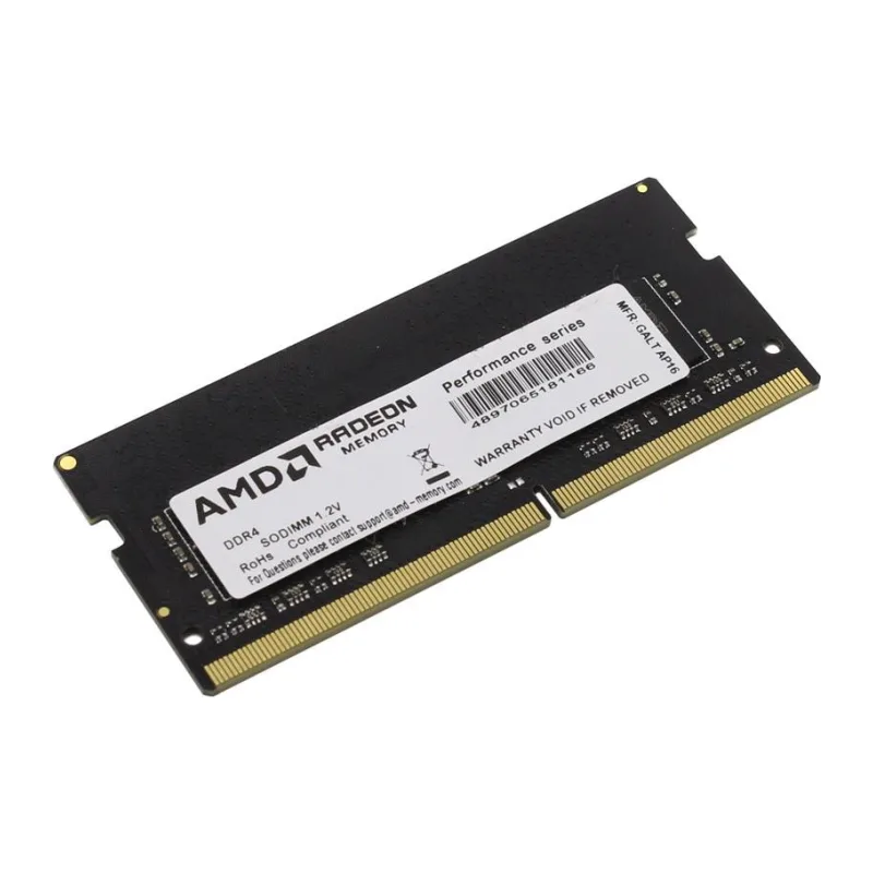 Оперативная память AMD Radeon R7 Performance Series 8GB DDR4 Black Bulk (R748G2133S2S-UO)