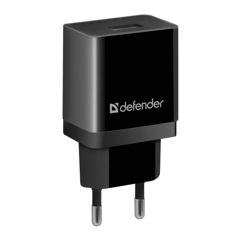 Сетевое зарядное устройство Defender EPA-10 Black (83572)