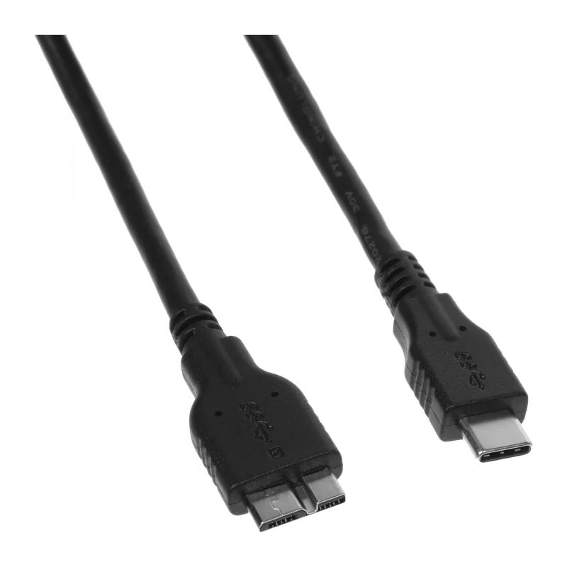 Кабель Buro BU-TYPEC-MICROUSB3.0-0.5M