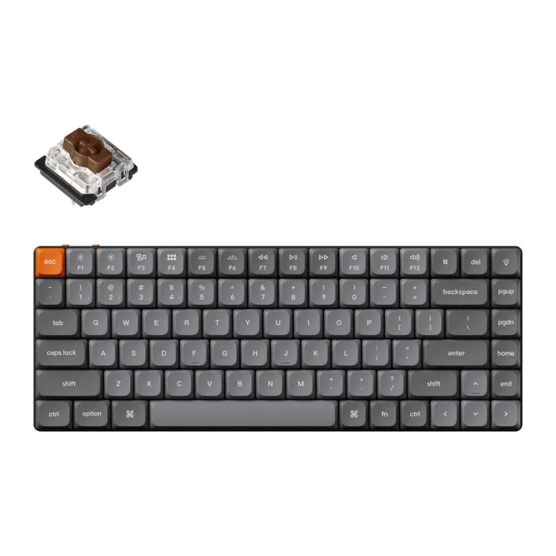 Клавиатура Keychron QMK K3 Max Brown Switch (K3M-H3-RU)