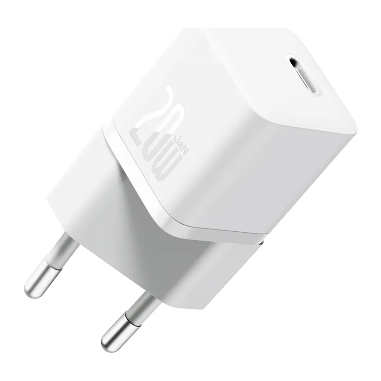 Сетевое зарядное устройство Baseus GaN5 20W EU White (CCGN050102)