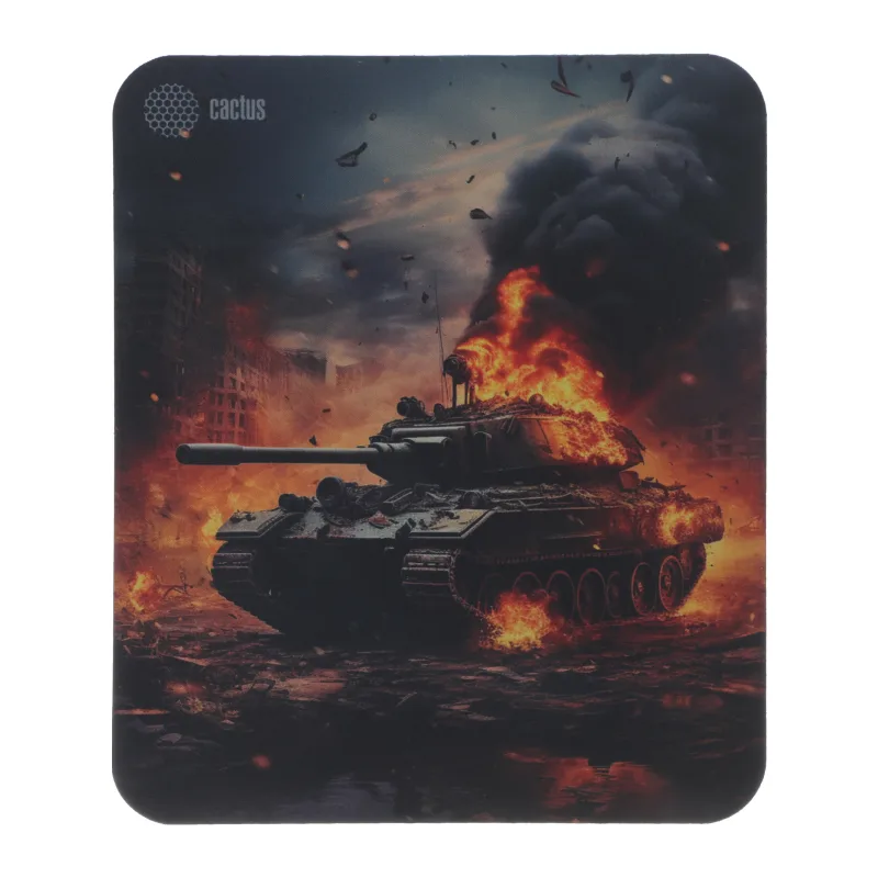 Коврик для мыши Cactus Burning Tank (CS-MPC-D04M)