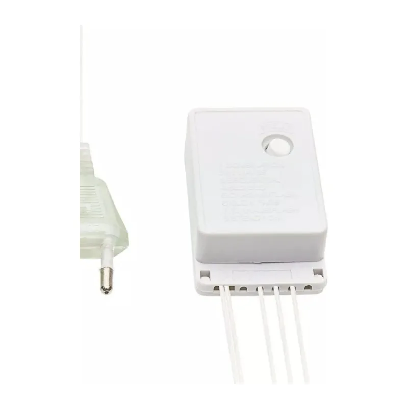 Светодиодная гирлянда ULED Дождь ULED-WF-800-220V-(W-F-W/W)