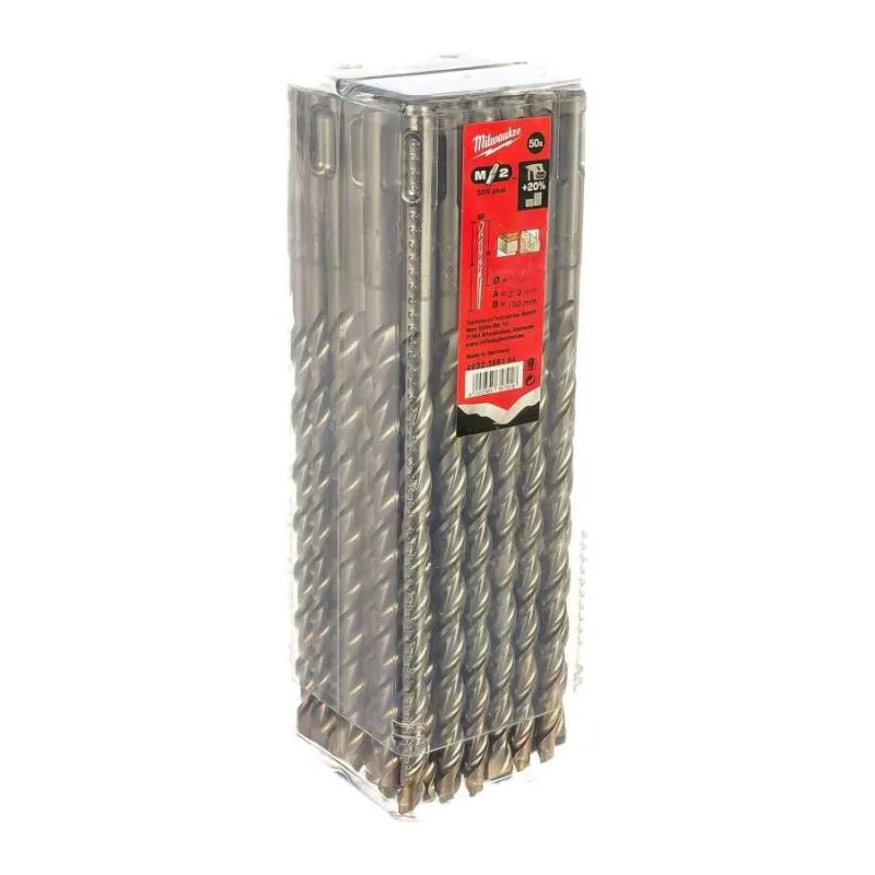 Бур Milwaukee SDS+ M2 10x210 50шт/уп (4932399184)