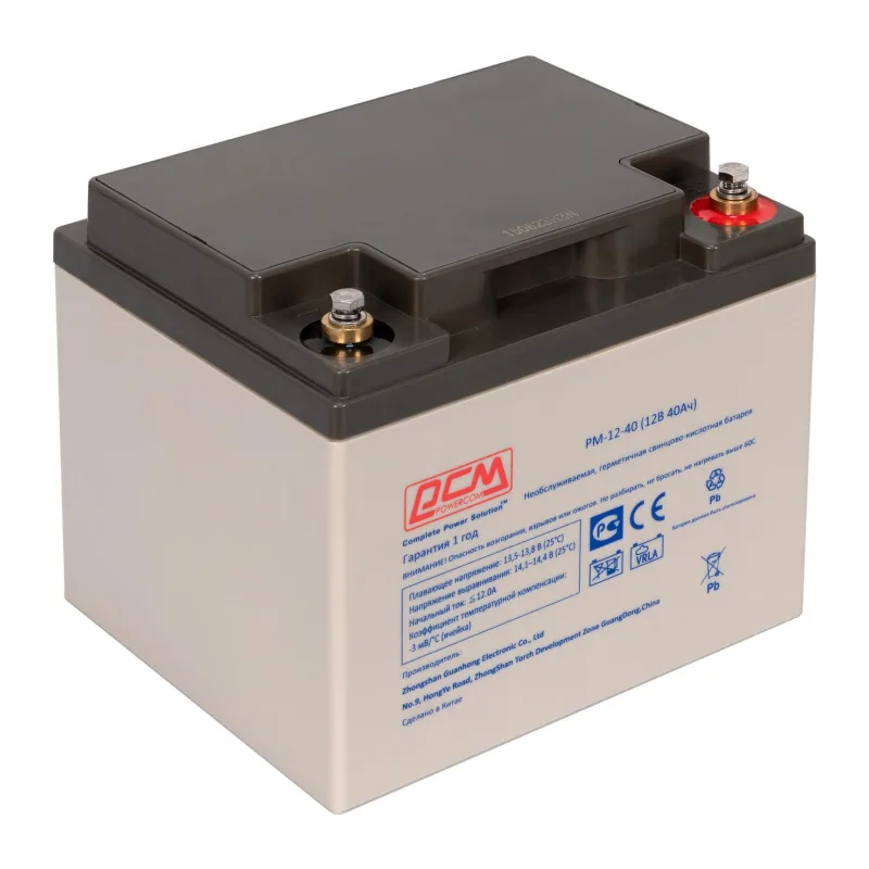 Аккумулятор для ИБП PowerCom PM-12-40