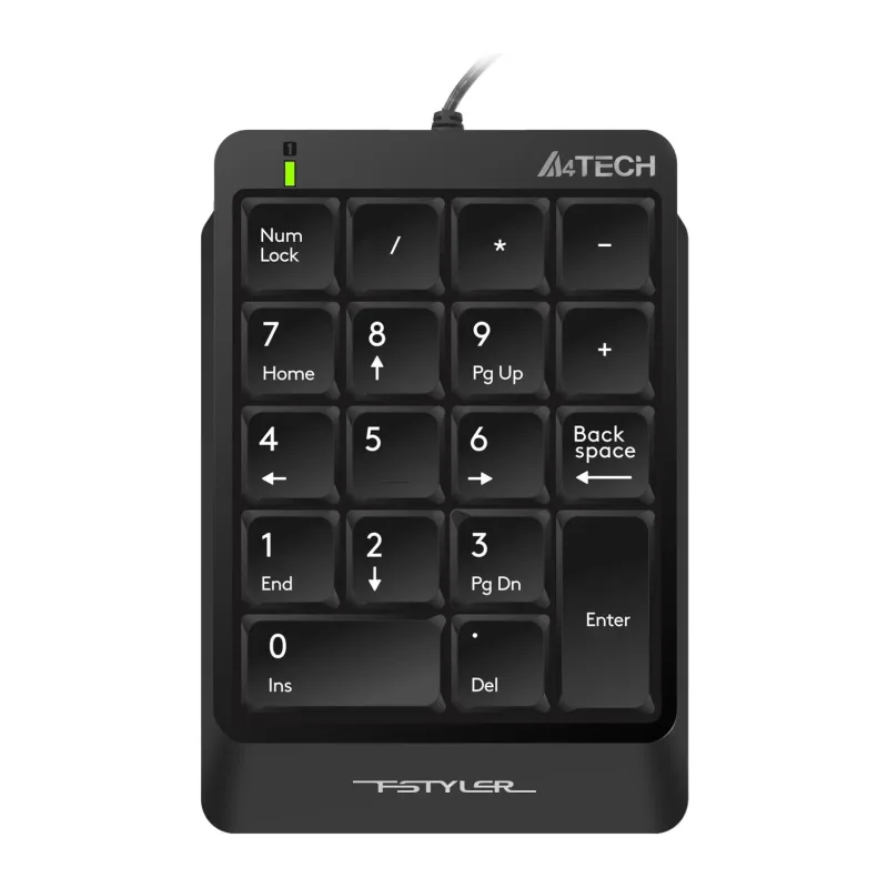 Цифровой блок A4Tech Fstyler черный (FK13P)