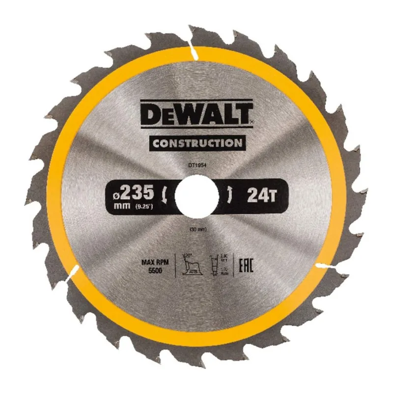 Диск пильный DeWalt DT1954-QZ