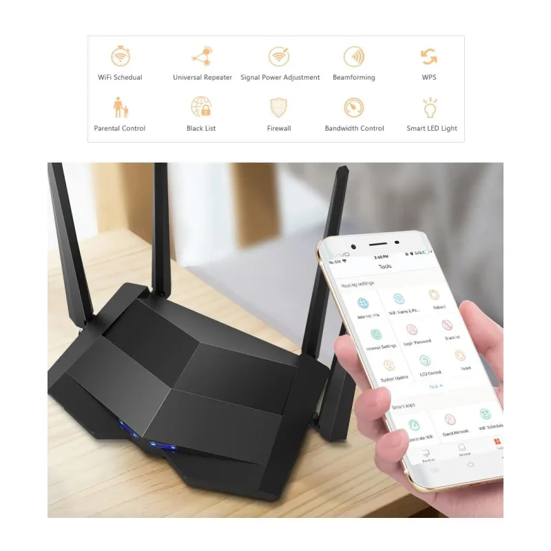 Беспроводной маршрутизатор Tenda 1200MBPS AC10
