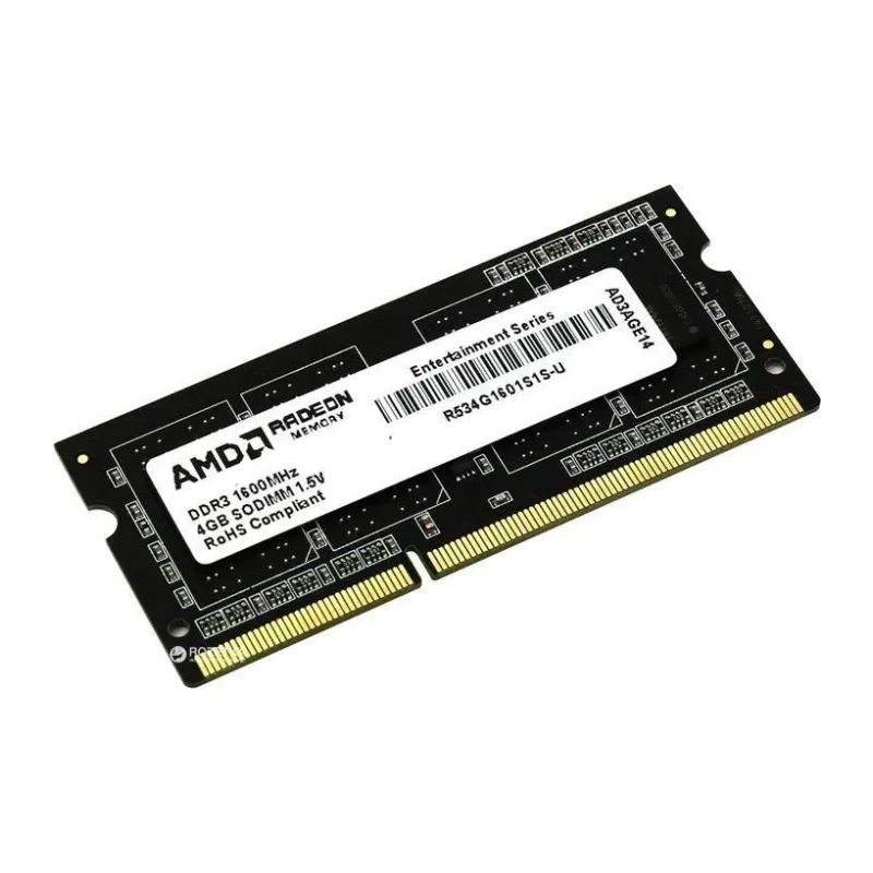Оперативная память AMD Radeon R5 Entertainment Series 4GB (R534G1601S1S-U)