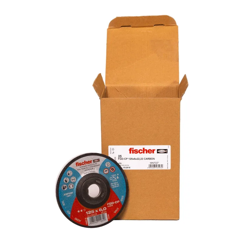 Диск шлифовальный Fischer FGD-CP 125x6.0x22.23 Carbon (512518)