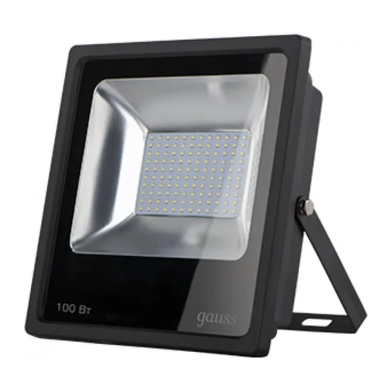Прожектор Gauss LED 100W 6900Lm IP65 6500К 613100100 Black