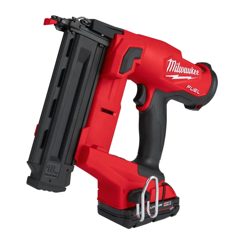 Аккумуляторный гвоздезабиватель Milwaukee M18 FN18GS-202X (4933471407)