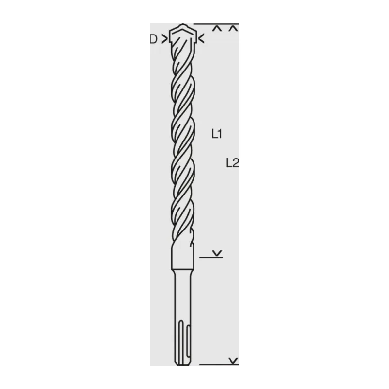 Бур Bosch SDS-plus 8х150х210 мм SDS-plus-3 2608831020