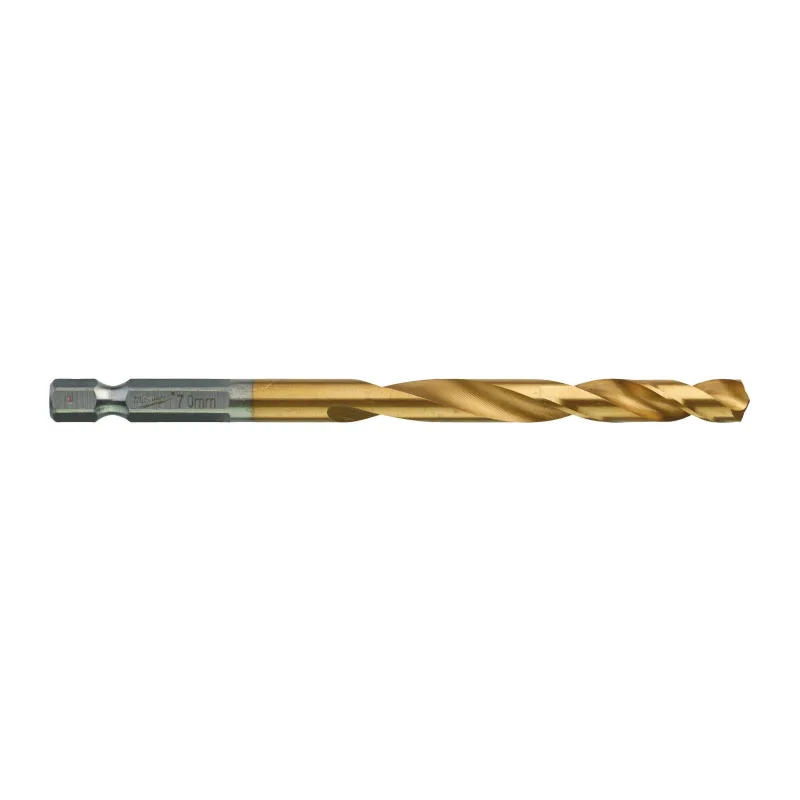 Сверло по металлу Milwaukee RedHEX HSS-TiN 7мм 5шт (4932478182)