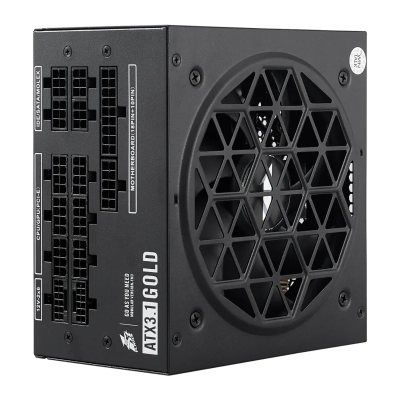 Блок питания 1stPlayer HA-1200BA4 1200W черный (NGDP-GLD-1200-BK-EU)