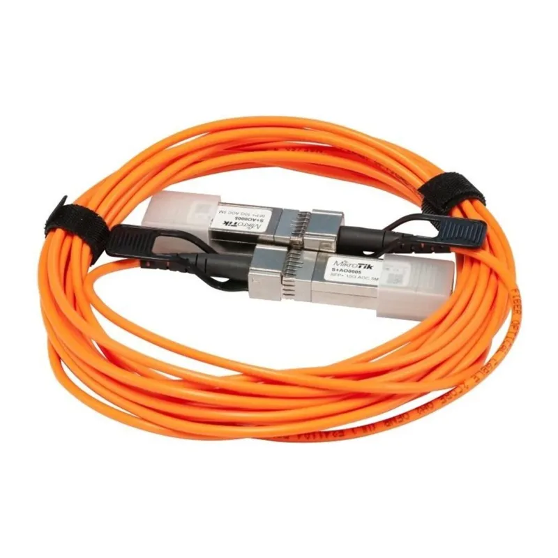 Кабель MikroTik S+AO0005 5м оранжевый