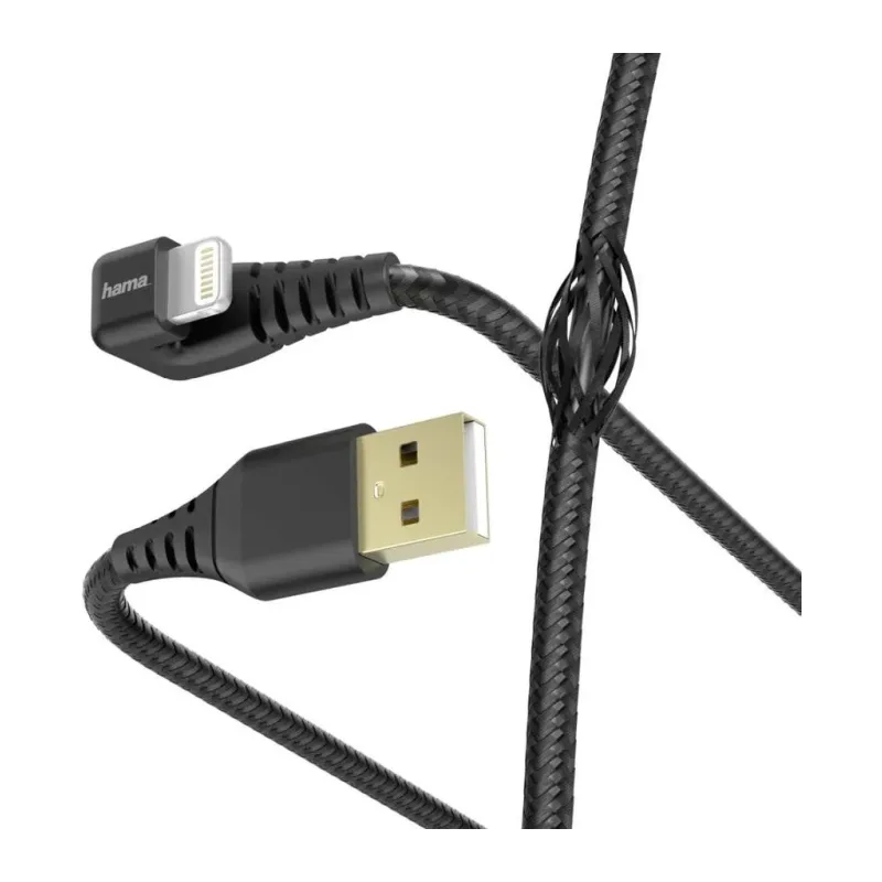 Кабель Hama 00187221 1.5м черный