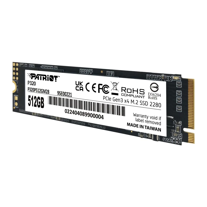 SSD диск Patriot P320 512GB (P320P512GM28)