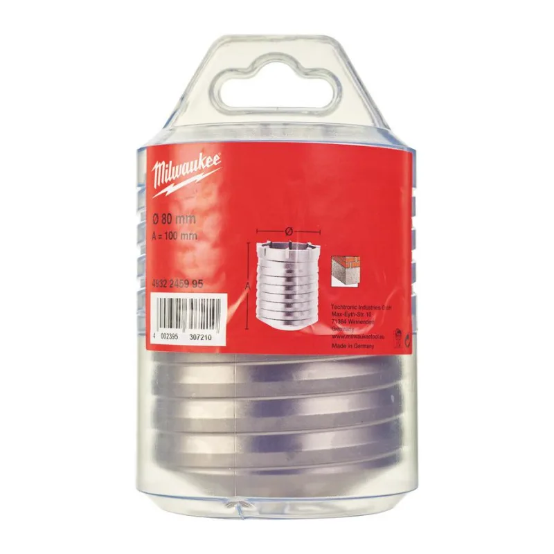 Коронка Milwaukee SDS Max 80х100 TCT (4932245995)