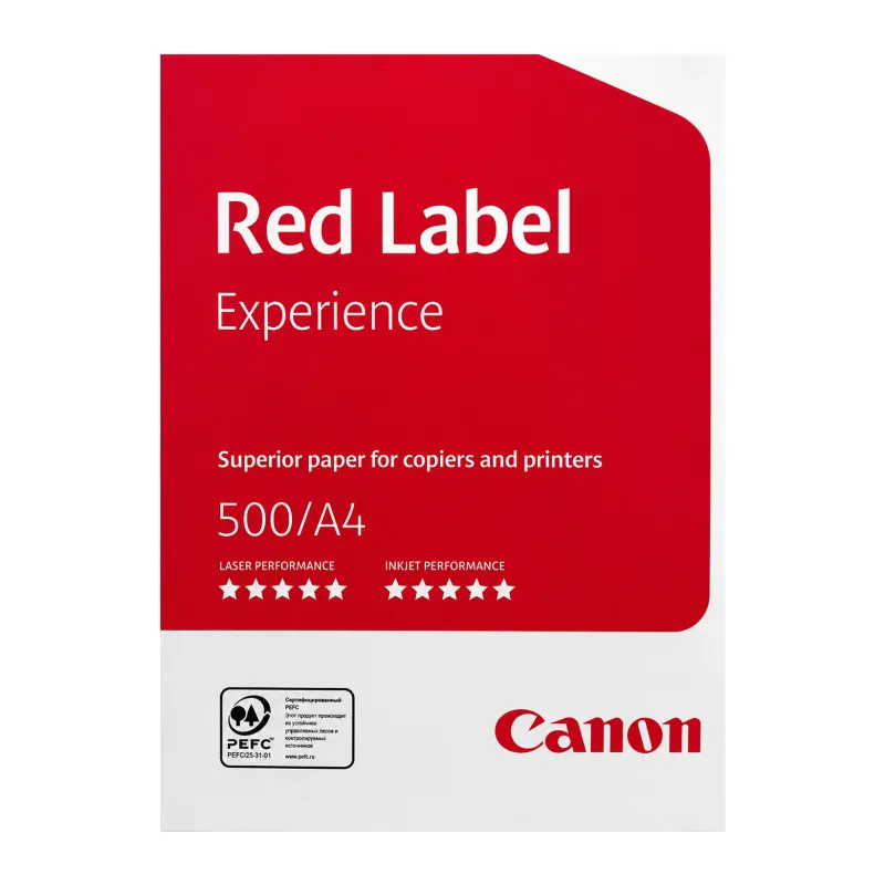Бумага Canon Red Label Experience 80г/м2 500л (3158V529)