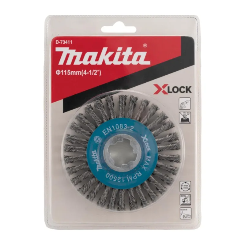 Щетка Makita D-73411 проволочная дисковая по металлу