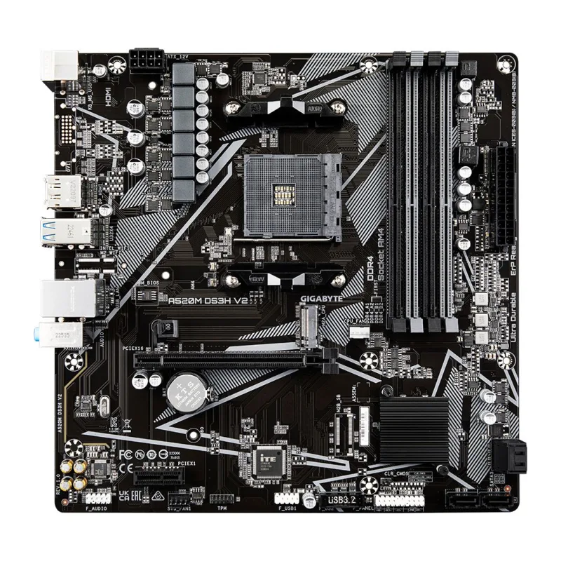 Материнская плата GigaByte A520M DS3H V2 rev.1.1