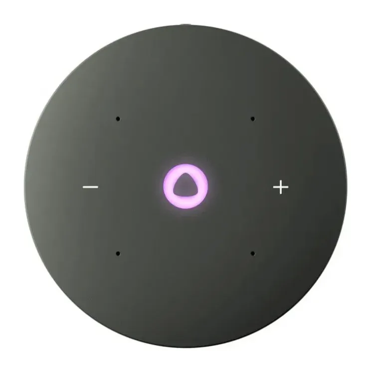 Умная колонка Яндекс Станция Мини 3 серый (YNDX-00027GRY)