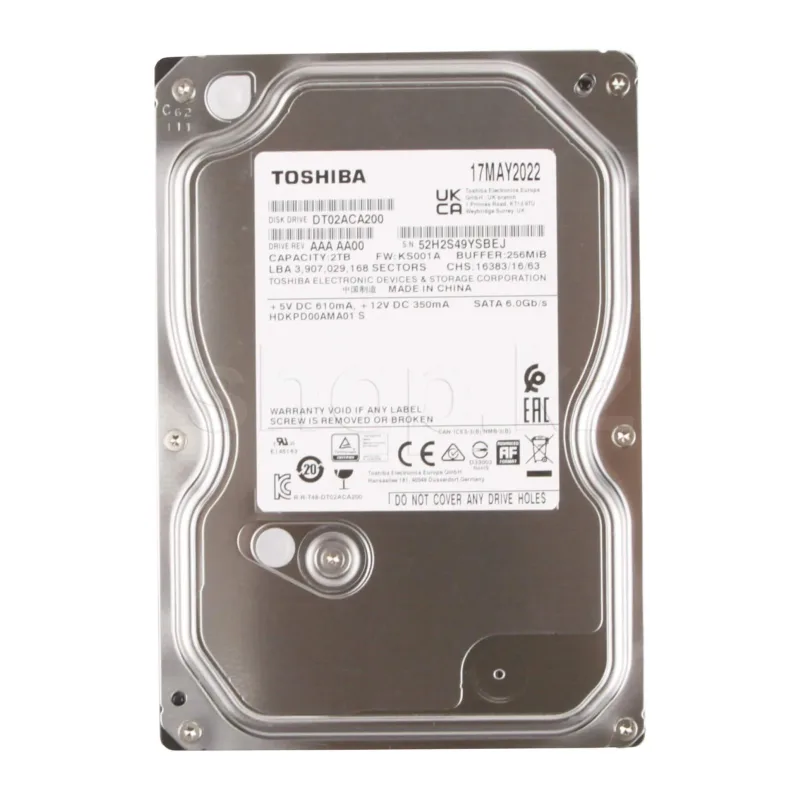 Жесткий диск Toshiba 2TB (DT02ACA200)