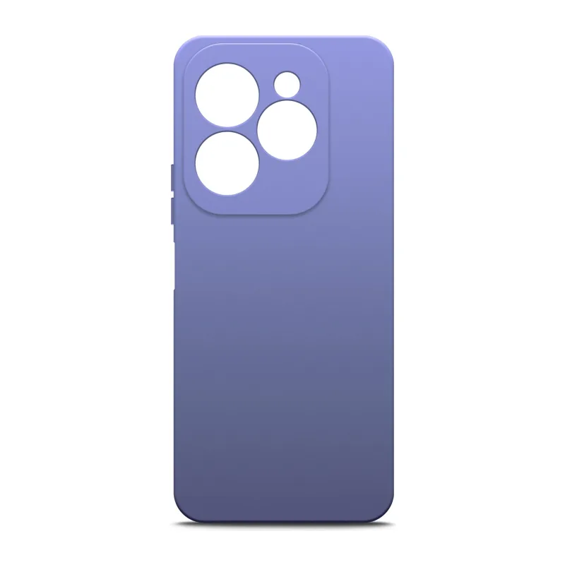 Чехол BoraSCO для Infinix Hot 40i/Smart 8/8 Plus/8 Pro Silicone Case лавандовый (72662)