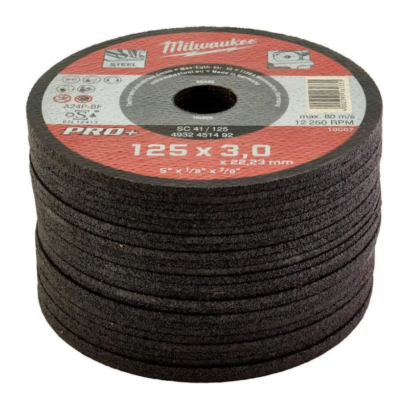 Диск отрезной Milwaukee PRO+ SC41 125x3 (4932451492)