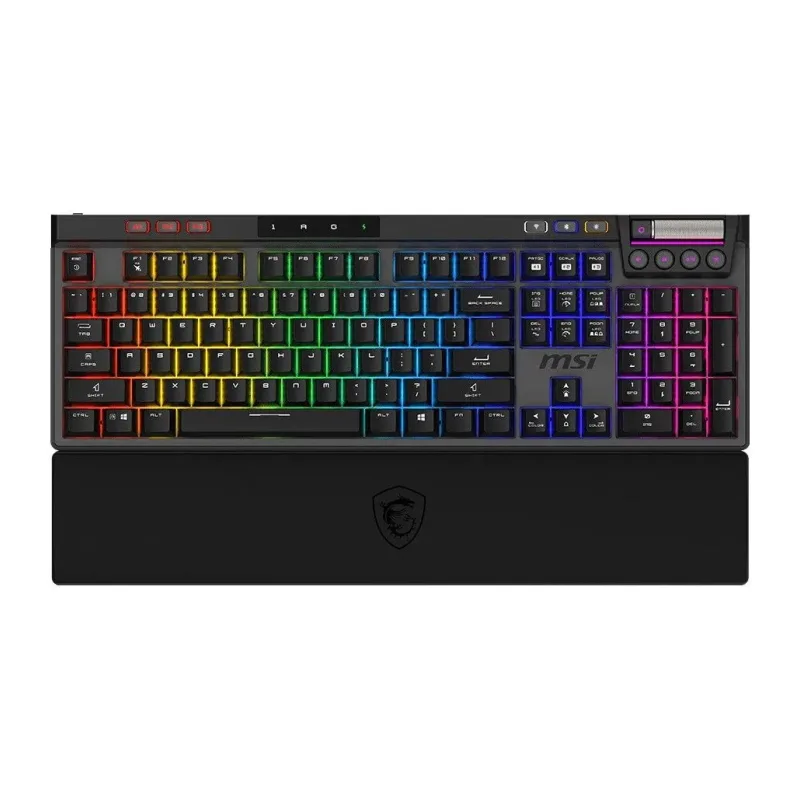 Клавиатура MSI Strike Pro W Silent серый/черный (S11-43RU210-CLA)