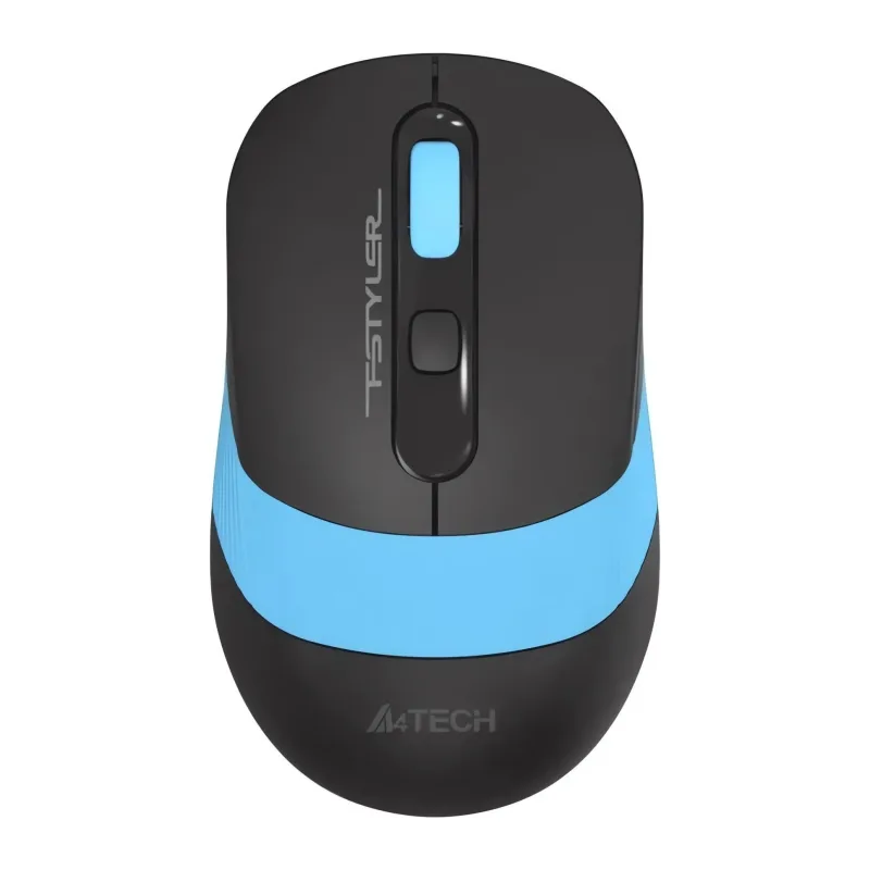 Мышь A4Tech Fstyler FG10S черный/голубой