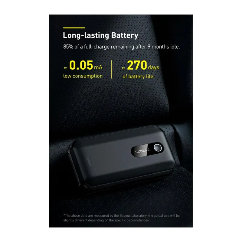 Пусковое устройство Baseus Super Energy Air Car Jump Black (CGNL020101)