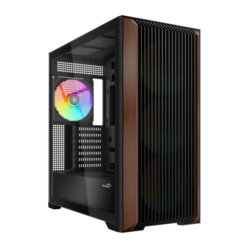 Корпус Sama Z60 BK черный (Z60-BKAWA4X1-GL)