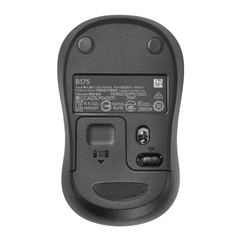 Мышь Logitech B175 черный (910-004332)