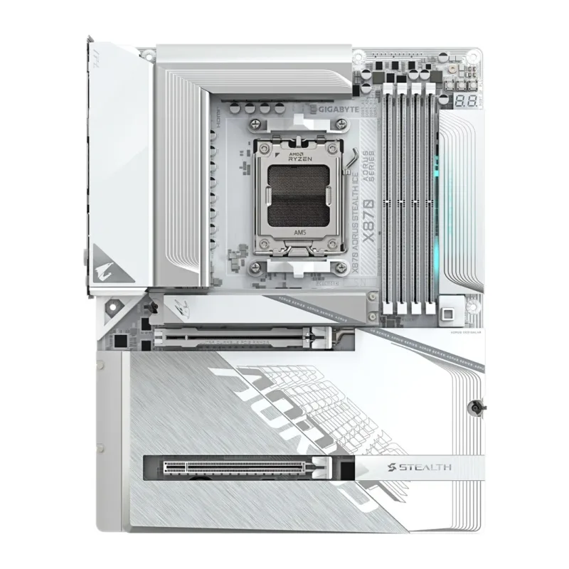 Материнская плата GigaByte X870 Aorus Stealth Ice rev. 1.0