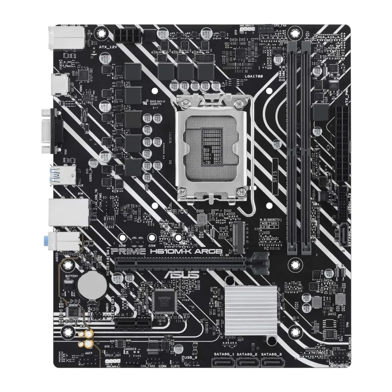 Материнская плата ASUS PRIME H610M-K ARGB