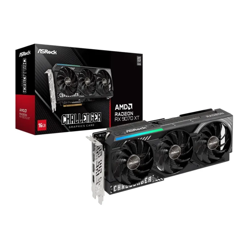 Видеокарта Asrock RX9070XT CL 16G