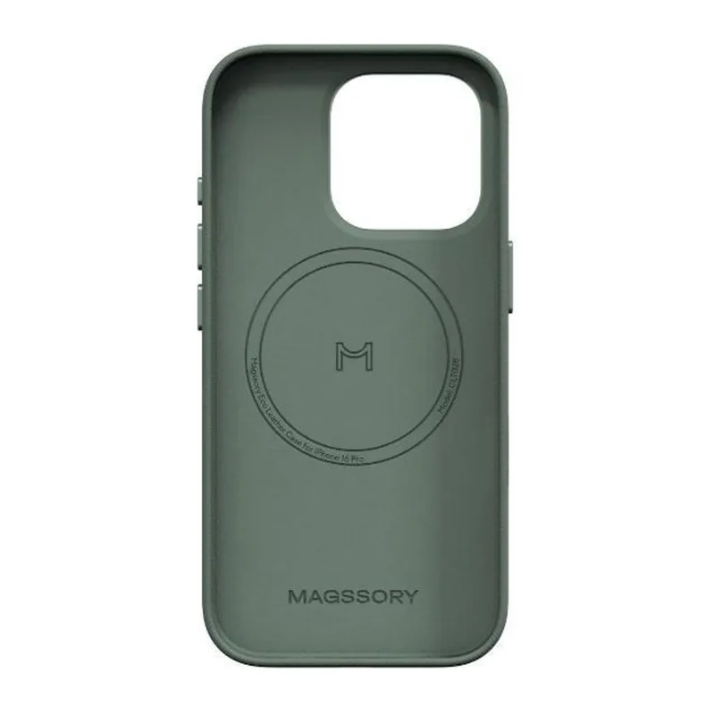 Чехол для смартфона Magssory Eco Leather Case CLT029 для iPhone 16 Pro Max Khaki (CLT029k)