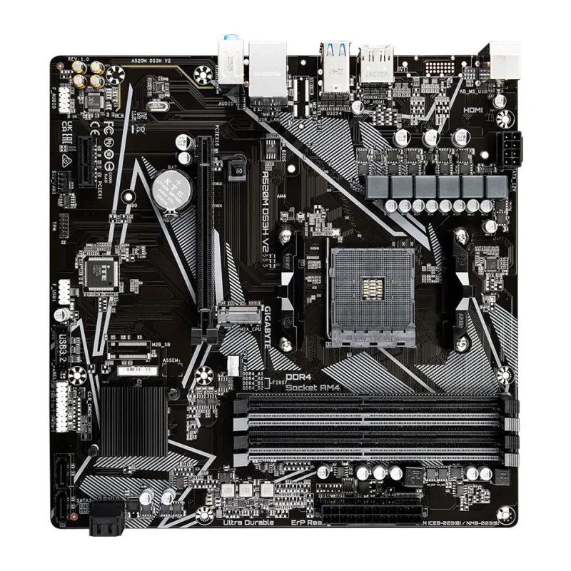 Материнская плата GigaByte A520M DS3H V2 rev.1.1