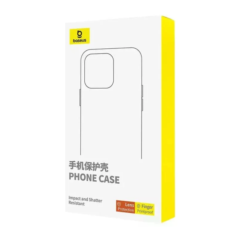 Чехол Baseus Schott Series для iPhone 15 Plus Clear (P60115400201-01)