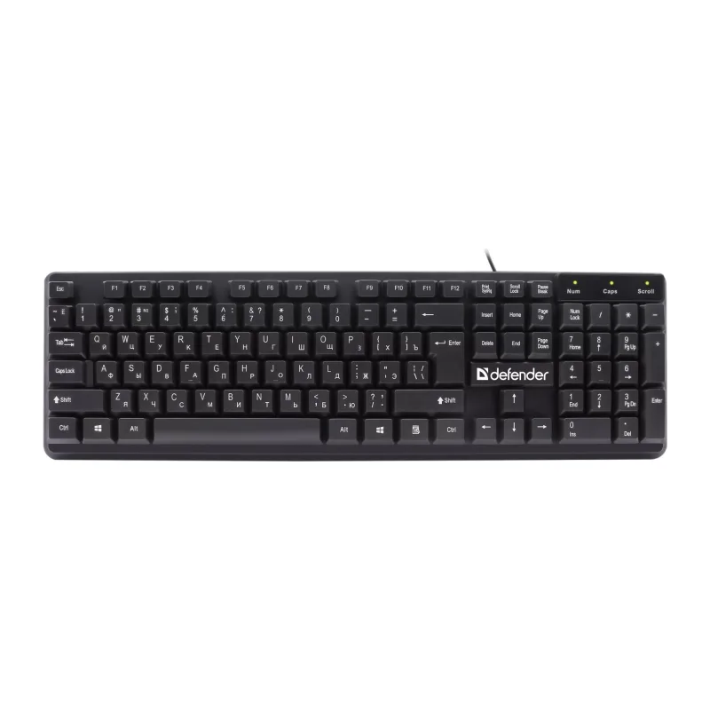 Клавиатура Defender Symbol HB-559 Black (45559)