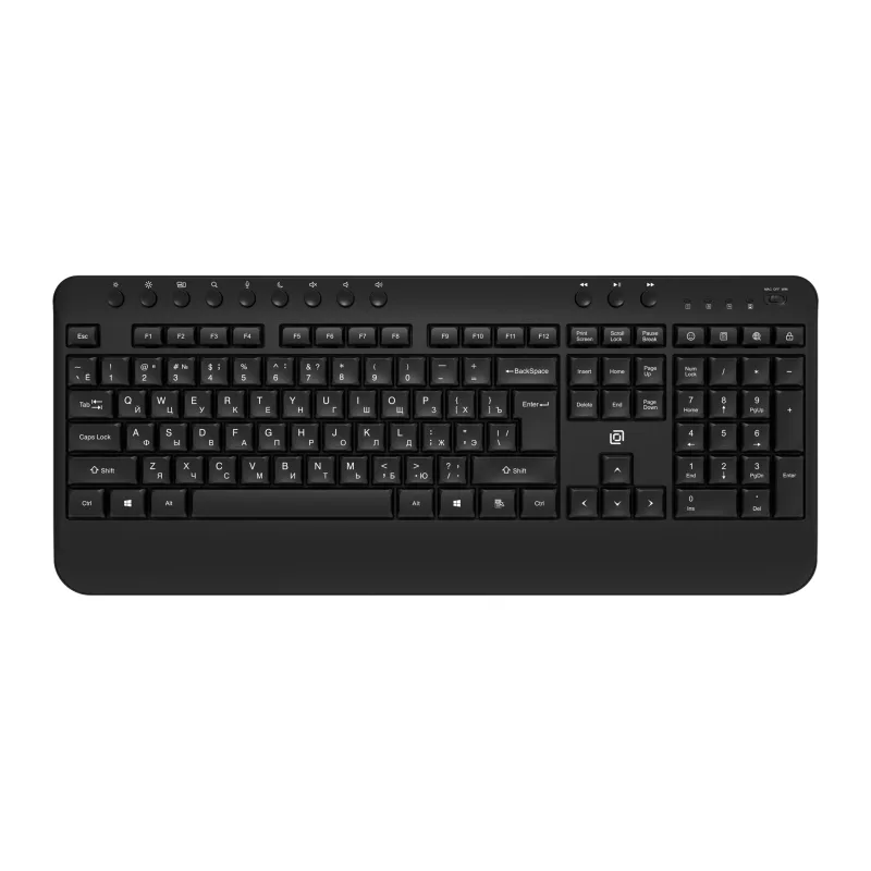 Клавиатура Oklick K257W черный (2070286)