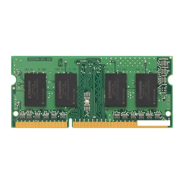 Оперативная память Kingston ValueRAM 4GB DDR3 SODIMM PC3-12800 (KVR16LS11/4WP)